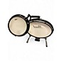 Used Pearl 2 Piece Rhythm Traveler Compact Black Drum Kit thumbnail