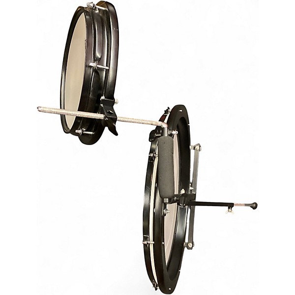 Used Pearl 2 Piece Rhythm Traveler Compact Black Drum Kit