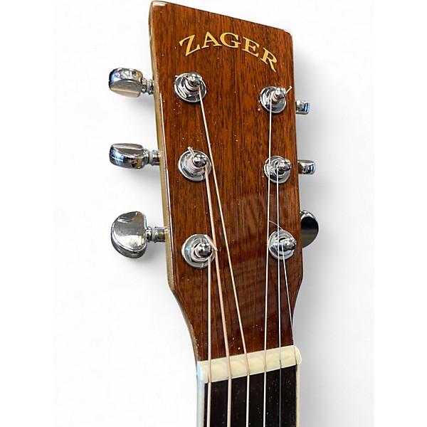 Used Zager ZAD-50CE 2 Tone Sunburst Acoustic Electric Guitar