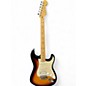 Used 2000s Fender Standard Stratocaster Brown Sunburst Solid Body Electric Guitar thumbnail