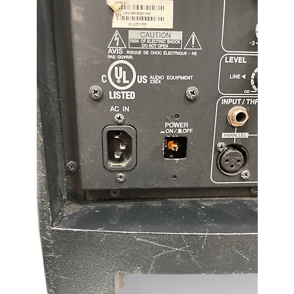 Used Yamaha MSR400 (POWER SWITCH STAYS ON) Powered Speaker