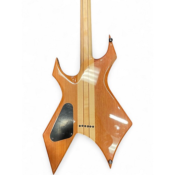 Used B.C. Rich Exotic Warlock Spalted Maple Solid Body Electric Guitar