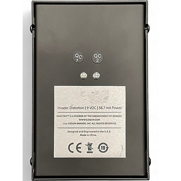 Used Maestro INVADER DISTORTION Effect Pedal
