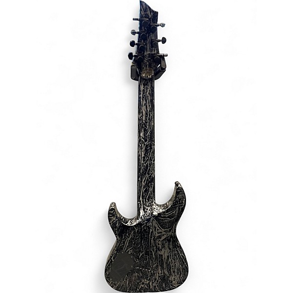 Used Schecter Guitar Research SGR C7 MULTISCALE SILVER MOUNTAIN Solid Body Electric Guitar