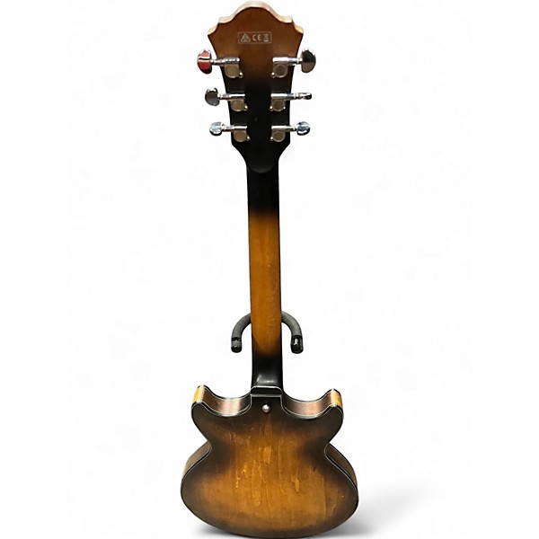 Used Ibanez AM73B Archtop 2 Color Sunburst Hollow Body Electric Guitar