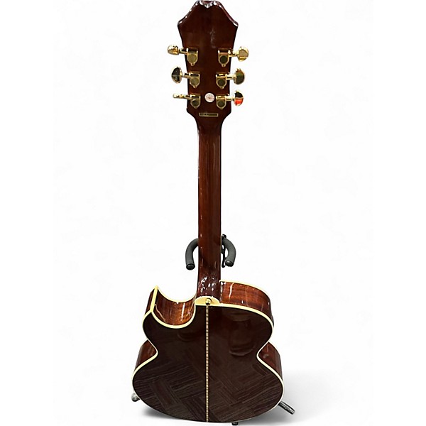 Used Epiphone PR5E Natural Acoustic Electric Guitar