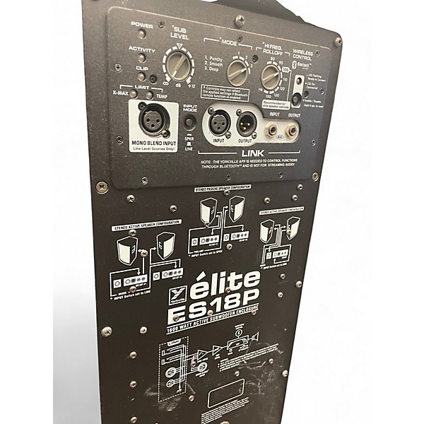 Used Yorkville Elite ES18P Powered Subwoofer