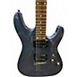 Used Schecter Guitar Research Omen 6 SLATE BLUE Solid Body Electric Guitar
