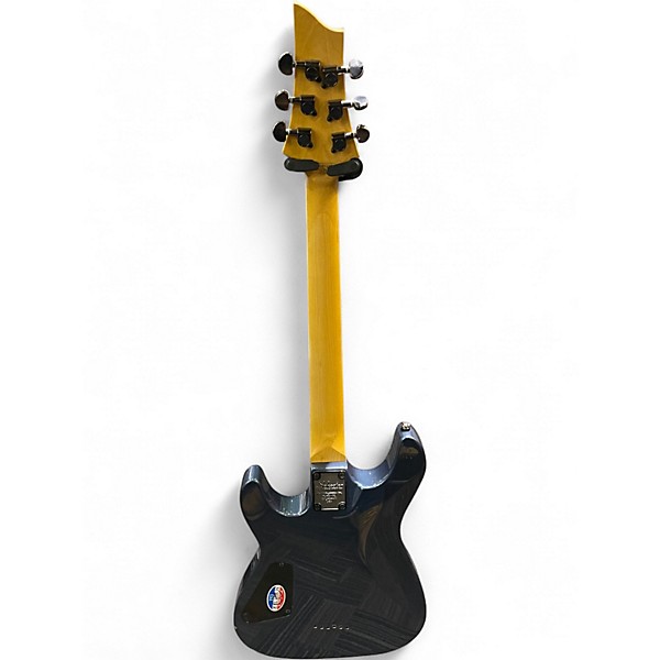 Used Schecter Guitar Research Omen 6 SLATE BLUE Solid Body Electric Guitar