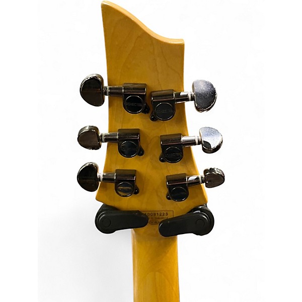 Used Schecter Guitar Research Omen 6 SLATE BLUE Solid Body Electric Guitar