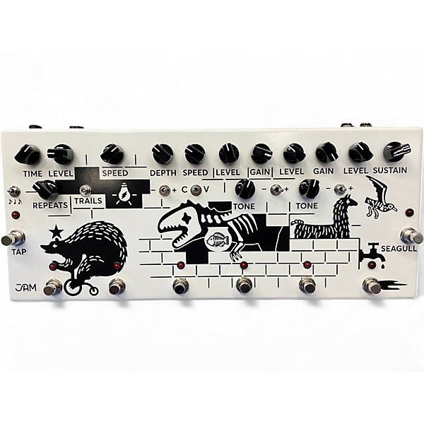 Used Jam Pedals PINK FLOW Effect Processor