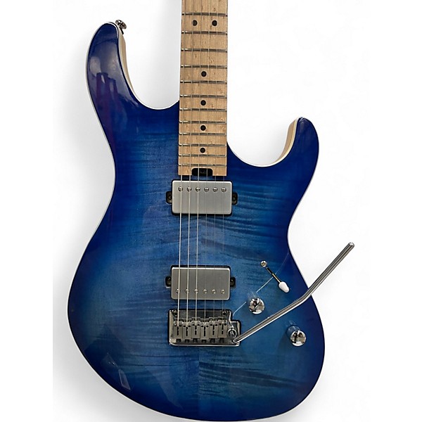 Used Cort G290FAT Blue Burst Solid Body Electric Guitar