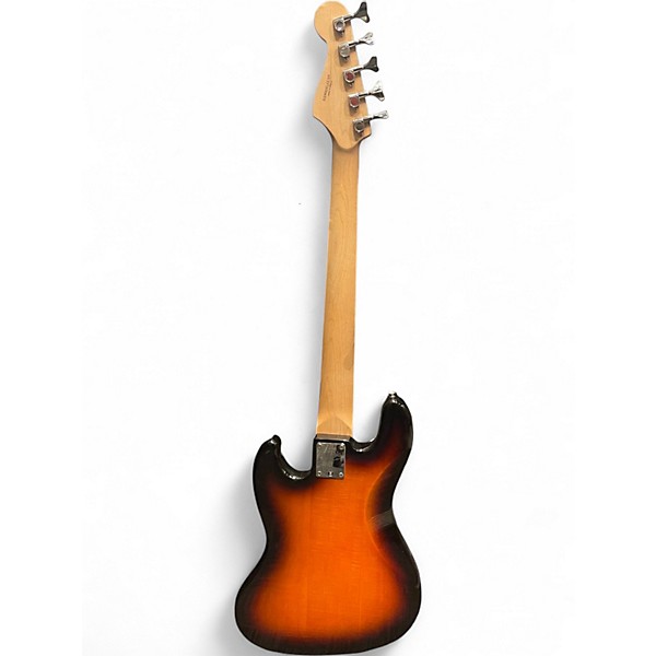 Used Squier Affinity Jazz Bass V 5 String Sunburst Electric Bass Guitar