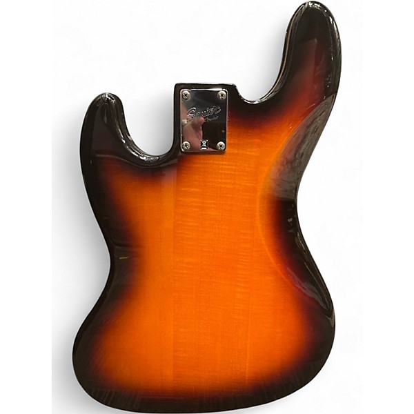 Used Squier Affinity Jazz Bass V 5 String Sunburst Electric Bass Guitar