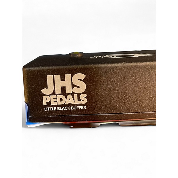 Used JHS Pedals Little Black Buffer Effect Pedal