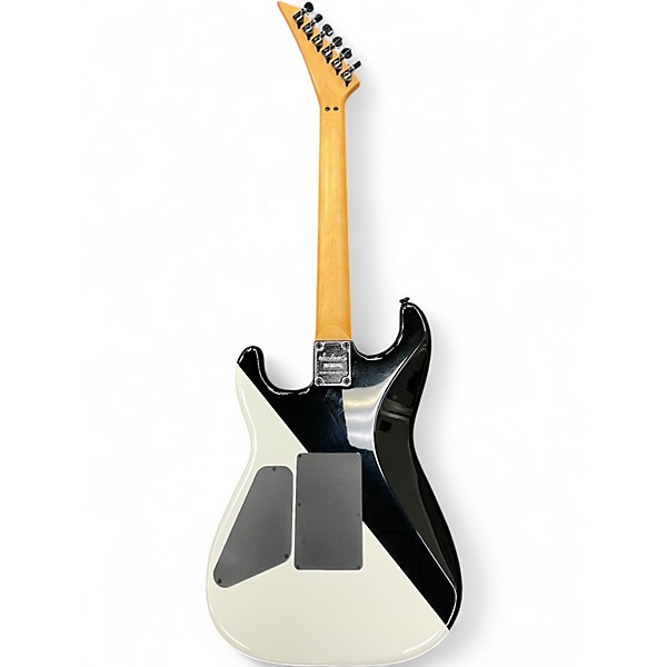 Used Jackson Pro Origins 1985 San Dimas SD1 Limited-Edition TWO FACE Black and White Solid Body Electric Guitar