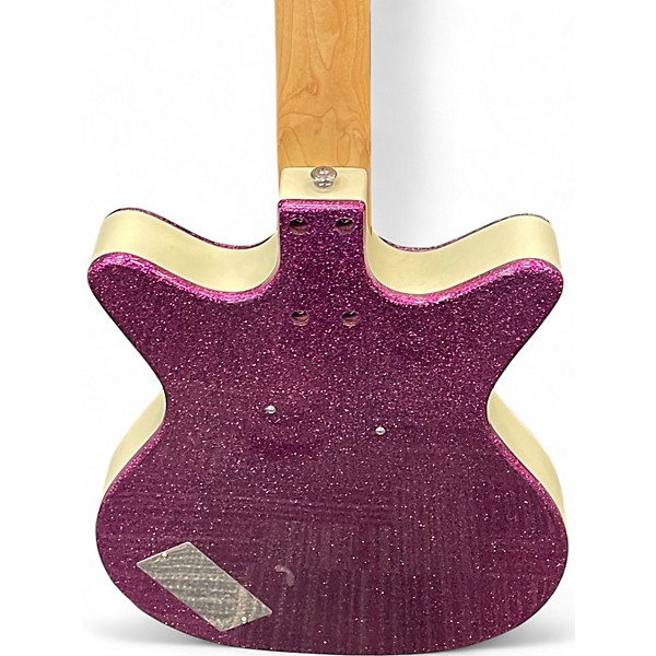 Used Danelectro Convertible Atomic Pink Acoustic Electric Guitar