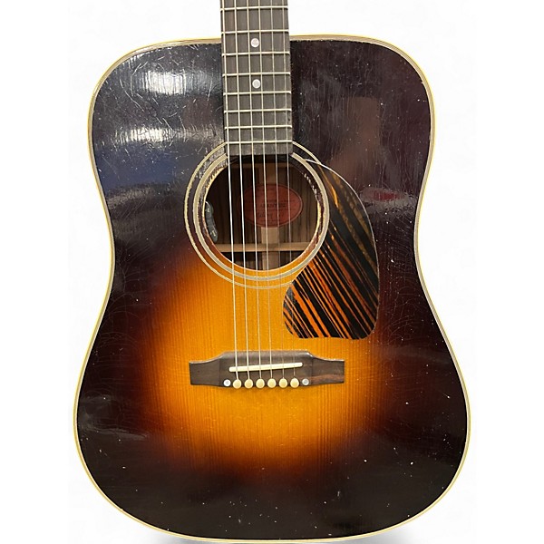 Used 2024 Gibson J60 Murphy Lab 1930's Burst Acoustic Guitar