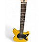 Used 2024 Squier SONIC MUSTANG Graffiti Yellow Solid Body Electric Guitar