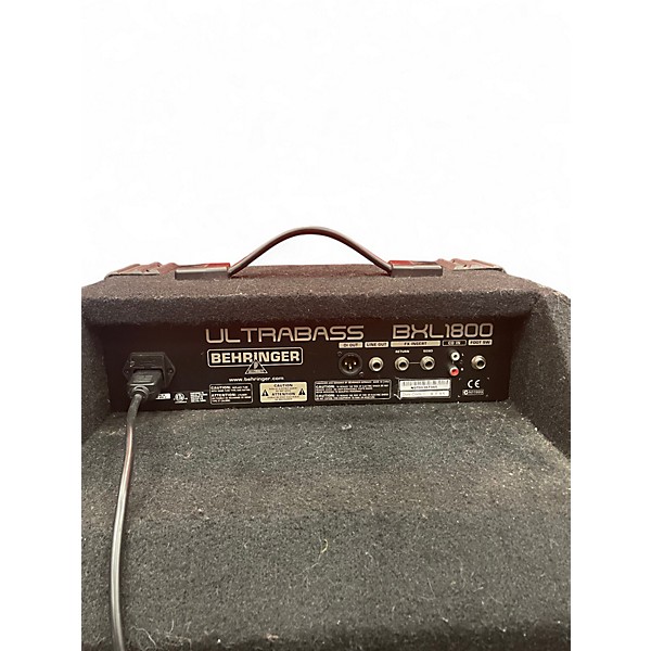 Used Behringer Ultrabass BXL1800 180W 1x12 Bass Combo Amp