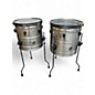Used LP 14in Street Cans pair Chrome Drum thumbnail