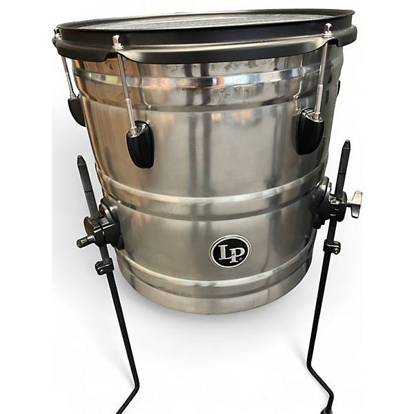 Used LP 14in Street Cans pair Chrome Drum