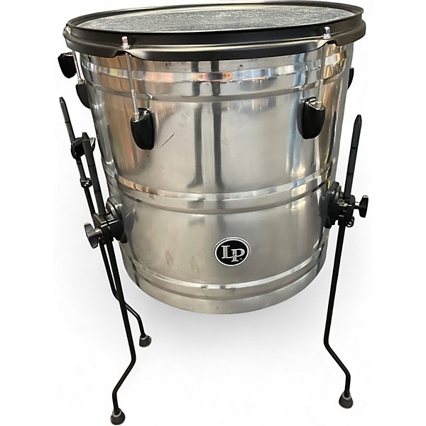 Used LP 14in Street Cans pair Chrome Drum