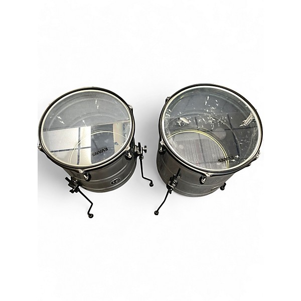 Used LP 14in Street Cans pair Chrome Drum