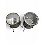 Used LP 14in Street Cans pair Chrome Drum