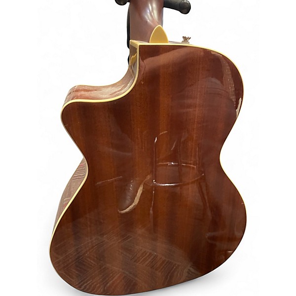 Used Fender Newporter Player Tobacco Burst Acoustic Electric Guitar