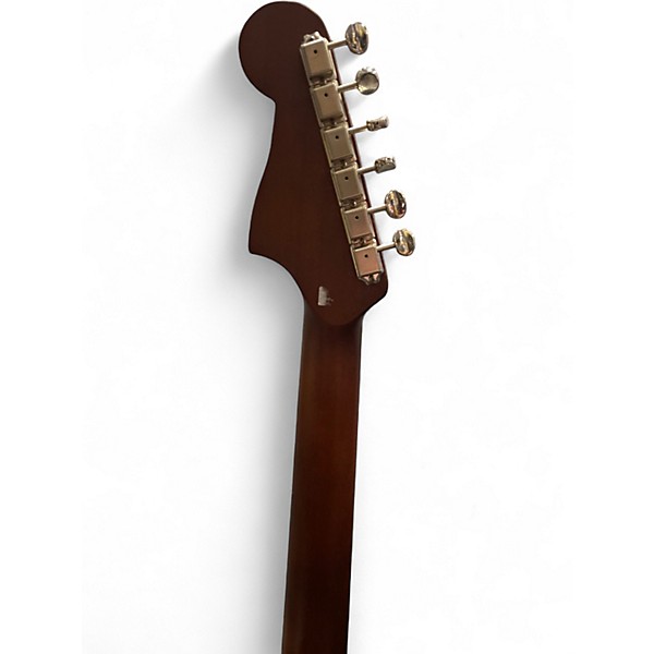 Used Fender Newporter Player Tobacco Burst Acoustic Electric Guitar