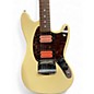 Used Fender MIJ Mustang HH with Dimarzio Pickups Antique White Solid Body Electric Guitar