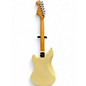 Used Fender MIJ Mustang HH with Dimarzio Pickups Antique White Solid Body Electric Guitar