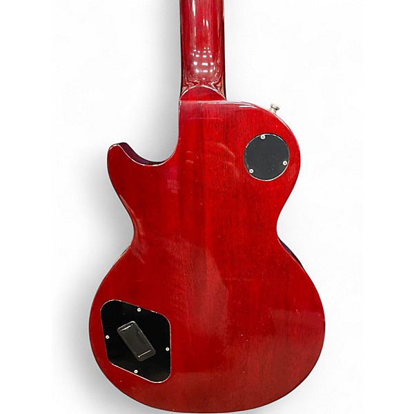Used 2013 Gibson Les Paul Studio Deluxe II Wine Red Solid Body Electric Guitar