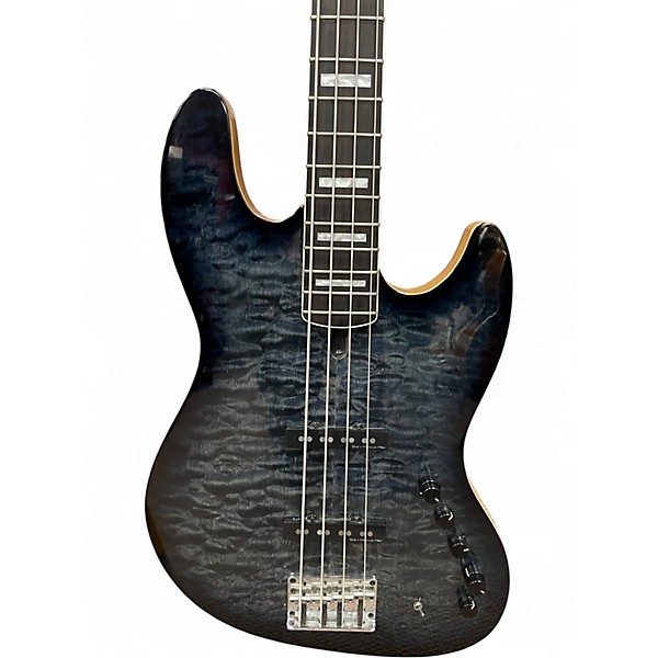 Used Sire Marcus Miller V9 Swamp Ash Trans Black Electric Bass Guitar