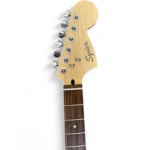 Used 2023 Squier Bullet Mustang HH Blue Solid Body Electric Guitar