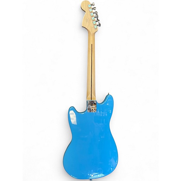 Used 2023 Squier Bullet Mustang HH Blue Solid Body Electric Guitar
