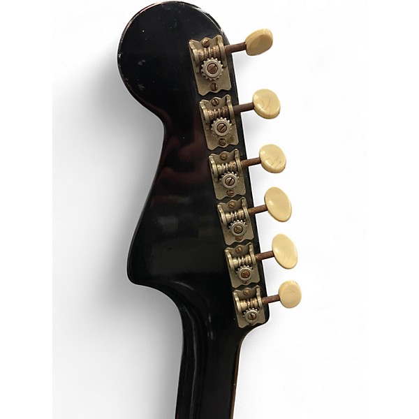 Vintage 1965 Hagstrom Hagstrom 1 Black Solid Body Electric Guitar