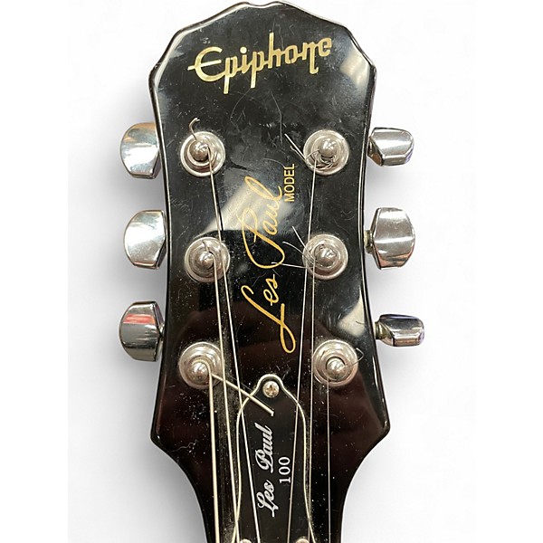 Used Epiphone Les Paul 100 Bolt On 2 Color Sunburst Solid Body Electric Guitar