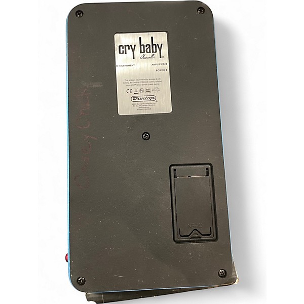 Used Dunlop JCT95 Justin Chancellor Cry Baby Effect Pedal