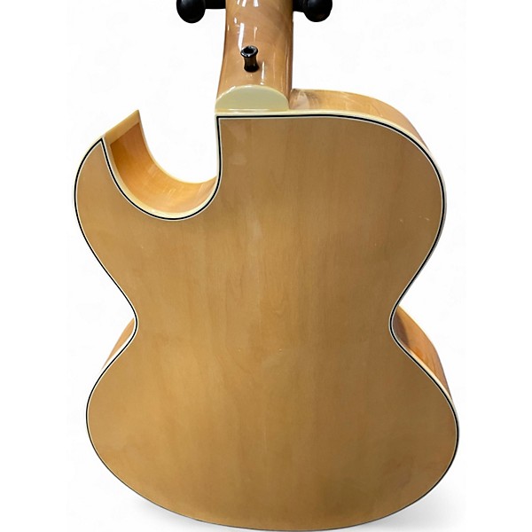 Used Dean Palomino Natural Hollow Body Electric Guitar