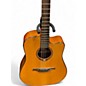 Used Lag Guitars T200DCE Natural Acoustic Electric Guitar thumbnail