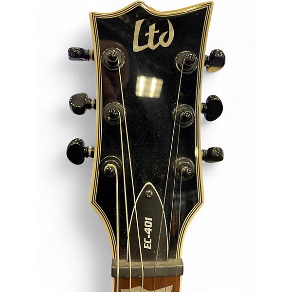 Used ESP LTD EC401 Black Solid Body Electric Guitar