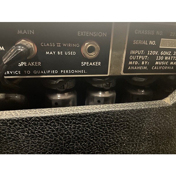 Vintage 1970s Ernie Ball Music Man 210-HD One Thirty Tube Guitar Combo Amp