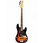 Used Fender American Performer Precision Bass 3 Color Sunburst Electric Bass Guitar thumbnail