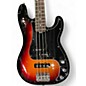 Used Fender American Performer Precision Bass 3 Color Sunburst Electric Bass Guitar