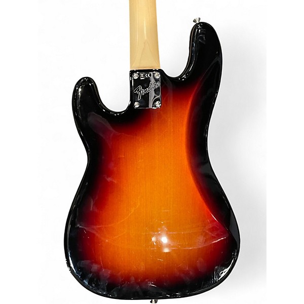 Used Fender American Performer Precision Bass 3 Color Sunburst Electric Bass Guitar
