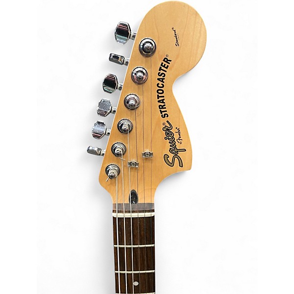 Used Squier Standard Stratocaster Sunburst Solid Body Electric Guitar