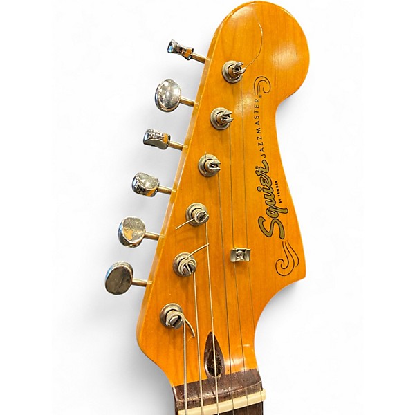 Used Squier Classic Vibe 60s Jazzmaster Blue Solid Body Electric Guitar