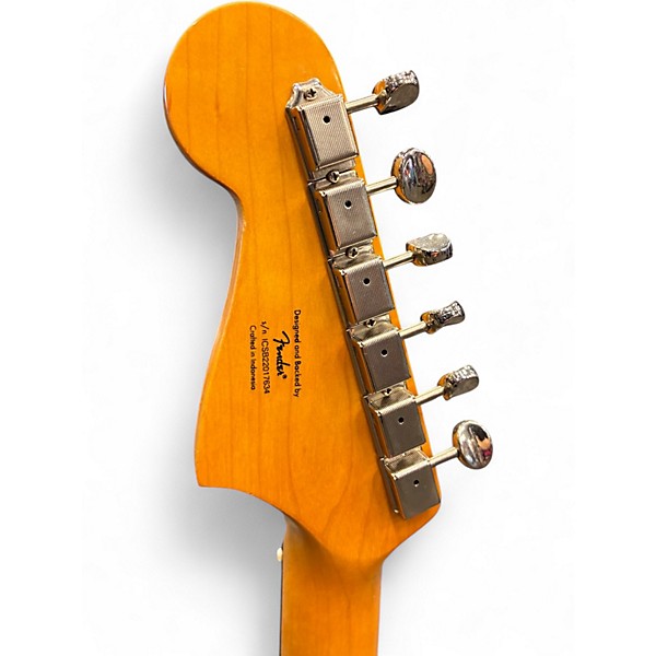 Used Squier Classic Vibe 60s Jazzmaster Blue Solid Body Electric Guitar